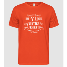 Pólómánia Vintage chick - 70 - Férfi Alap póló férfi póló