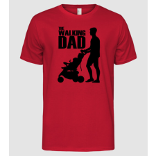 Pólómánia walking dad_9999 - Férfi Alap póló férfi póló