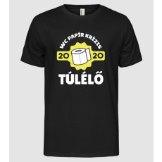 Pólómánia WC papír krízis túlélő 2020 - Férfi Alap póló