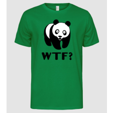 Pólómánia What The Fuck Panda - Férfi Alap póló férfi póló