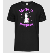 Pólómánia yoga is magical - Férfi Alap póló férfi póló