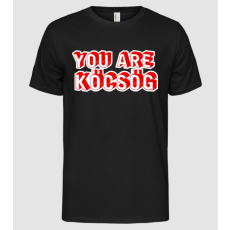 Pólómánia You are köcsög - Férfi Alap póló