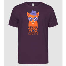 Pólómánia Zero Fox Given - Férfi Alap póló férfi póló