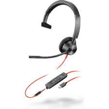 Poly BLACKWIRE 3315 BW3315-M USB-C IN (214015-01) fülhallgató, fejhallgató