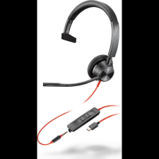 Poly Blackwire 3315 USB-C (76J14AA) fülhallgató, fejhallgató