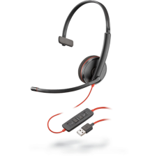 Poly Blackwire C3210 USB-A (209744-104) fülhallgató, fejhallgató