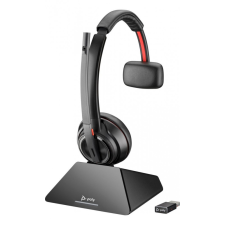 Poly Savi 8210-M USB-A DECT (211423-03) fülhallgató, fejhallgató