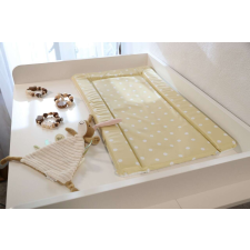 Pólyázó matrac M, 38x70 cm, Beige Polka Dot pelenkázó matrac