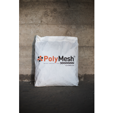 PolyMesh 54 mm-es statikai makroszál betonacél helyett 1 kg/csomag építőanyag