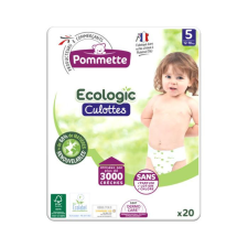  Pommette bugyipelenka Ecologic (5-ös) 12 - 18 kg (20 db/cs) pelenka