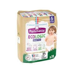 Pommette Ecologic Pants öko bugyipelenka 5 Junior (12-18kg) HAVI ADAG 4x20db pelenka