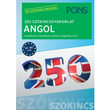 PONS 250 Szókincsgyakorlat Angol tankönyv