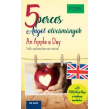  PONS 5 perces angol olvasmányok - An Apple a day nyelvkönyv, szótár