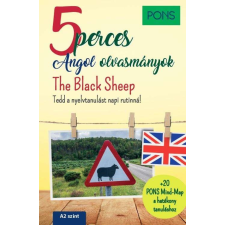  PONS 5 perces angol olvasmányok The Black Sheep nyelvkönyv, szótár