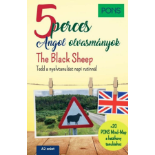 PONS 5 perces angol olvasmányok The Black Sheep nyelvkönyv, szótár