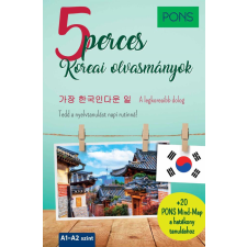  PONS 5 perces - Koreai olvasmányok nyelvkönyv, szótár