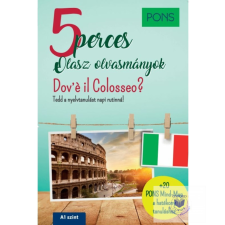 PONS 5 perces olasz olvasmányok - Dov’e il Colosseo? idegen nyelvű könyv