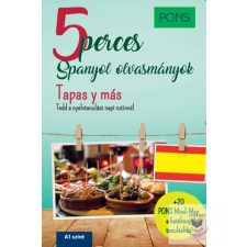  PONS 5 perces spanyol olvasmányok - Tapas y más idegen nyelvű könyv