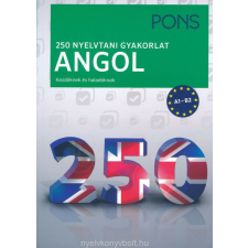 PONS ANGOL 250 NYELVTANI GYAKORLAT tankönyv