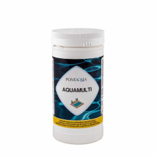 Pontaqua AMU010 Aquamulti (200 gr) 1 kg hármas hatású klórtabletta medencéhez medence kiegészítő