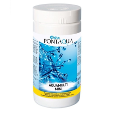 Pontaqua Aquamulti Mini, Klórozószert, algaölőt és pelyhesítőszert tartalmaz 1 kg AMM 010 medence kiegészítő