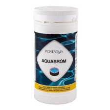 Pontaqua Klórmentes vízfertőtlenítő szer masszázsmedencéhez AQUABRÓM 1 kg BRO 010 medence kiegészítő