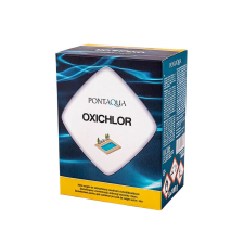 Pontaqua Oxichlor kombinált fertőtlenítő medence vízkezelő szer - 5 x 100 gramm medence kiegészítő