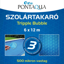 Pontaqua Szolár takaró 6 x 12 m 500micron Tripple Bubble medence kiegészítő