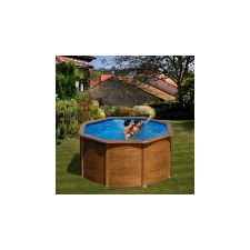 Pontaqua WOOD 240 x 120 cm családi merevfalú medence medence