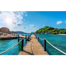  Ponton tapéta Nangyuan Island Thaiföldről, 400 x 250 cm tapéta, díszléc és más dekoráció
