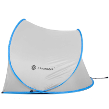 Pop-up Springos strandsátor 200x120cm - szürke-kék vizes játék