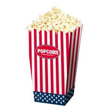  Popcorn tasak, 4 darab party kellék