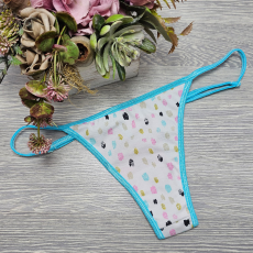  Poppy pántos tanga csillámos