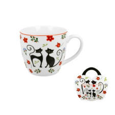  Porcelán bögre - 460ml - Koty Etno bögrék, csészék