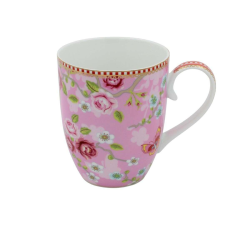  Porcelán bögre Chinese Rose rózsaszín 350ml bögrék, csészék