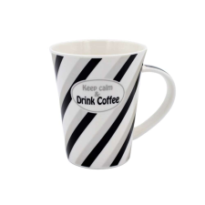 Porcelán bögre "Keep calm and drink coffee" bögrék, csészék