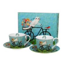  Porcelán csésze szett - 230ml - Rower bögrék, csészék