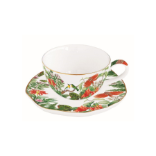 Porcelán eszpresszócsésze+alj 120ml, Exotica bögrék, csészék