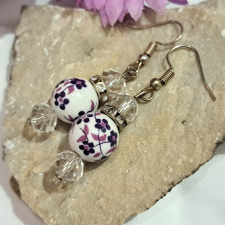  Porcelán fülbevaló /997/ fülbevaló