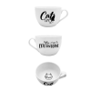 Porcelán jumbo bögre 50 cl, CAT life