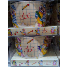  Porcelán jumbo bögre, tudós baglyos, 57 cl, 243043 tányér és evőeszköz