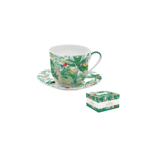 Porcelán reggelizőcsésze+alj 400ml dobozban,Exotic Heaven, Atmosphere bögrék, csészék