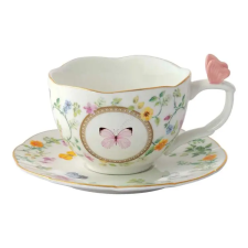  Porcelán teáscsésze szett 240ml Dancing Butterflies bögrék, csészék