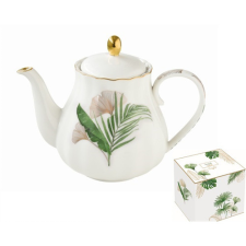 Porcelán teáskanna 800ml, dobozban, Exotique vízforraló és teáskanna