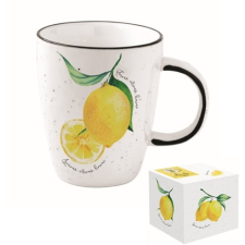 Porcelánbögre 350ml,dobozban,Amalfi konyhai eszköz