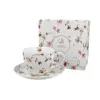  Porceláncsésze+alj 430ml dobozban, Safa