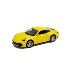  Porsche 911 Carrera 4S modellautó piros színben 1:34 méretarányban autópálya és játékautó