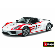  Porsche 918 Weisach fém autómodell 1:24 méretarányban autópálya és játékautó