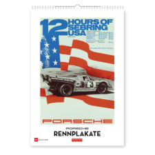 Porsche Rennplakate 2026 – FACTORY Kommunikation naptár, kalendárium
