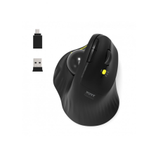 Port Designs Bluetooth Wireless Ergonomic Mouse Black (900719) egér
